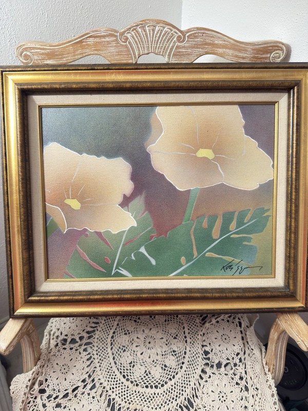 Original Framed Artwork Signed Home Decor