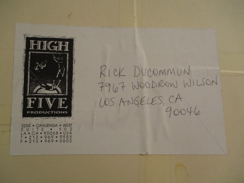 RICK DUCOMMUN PORTRAIT STAGE TRAIN CRASH MODERNIST ILLUSTRATION SIGNED VINTAGE gallery