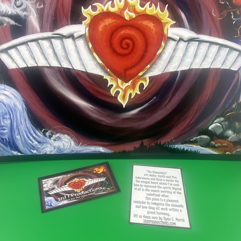 Original 11x14 Foam Core Art by Third Eye Productions gallery