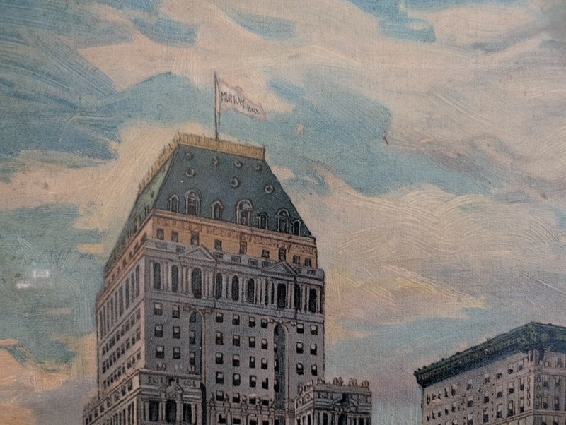The Meyercord Company Chicago New York Oil Painting Vintage Advertising 1919 gallery