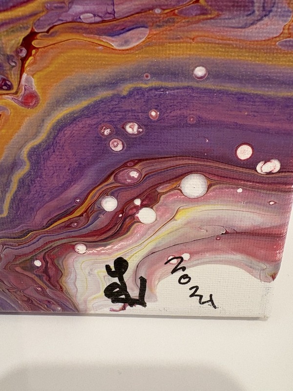 Lavender Waves - blind artist made gallery