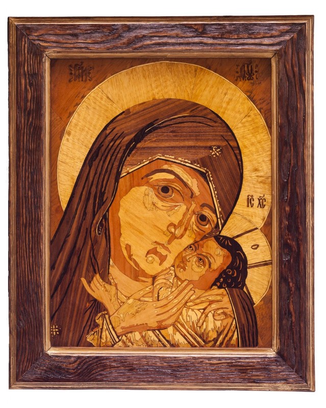 Virgin Mary Orthodox icon Byzantine Christian Ephesus Korsunskaya Mother of God
