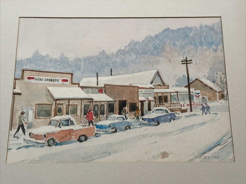 California Painting Landscape Historic Winter Julian Regionalism Impressionism gallery