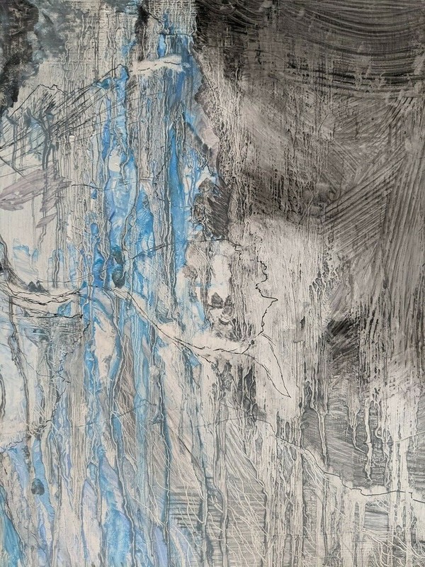 Natalie (Jackson) Andersen (b. 20th Century), Ashitaka / Dancing (2014) 2' x 2' gallery