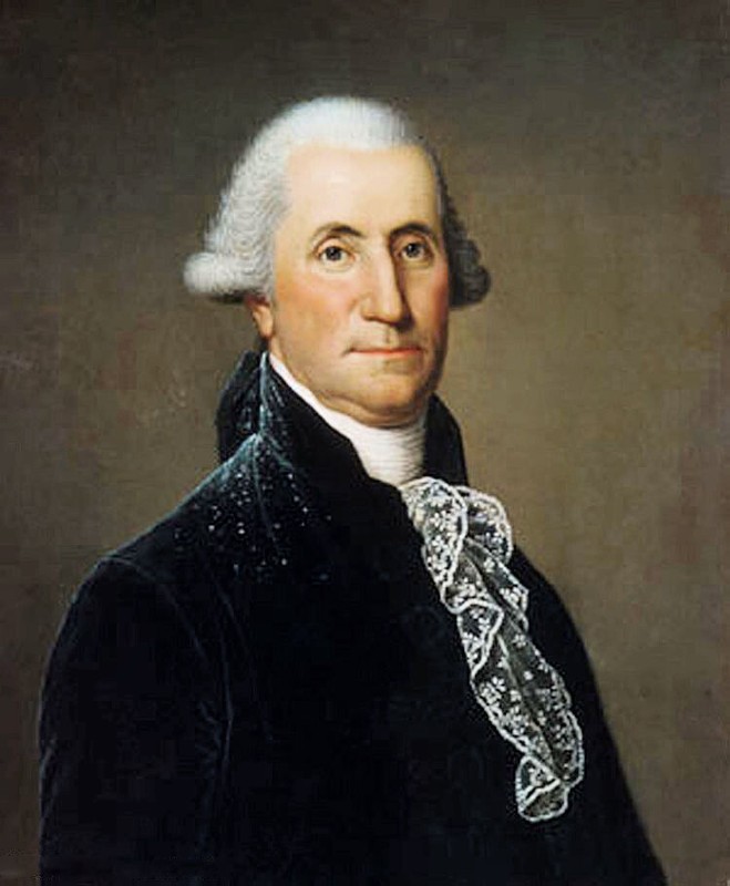 high quality oil painting handpainted on canvas- george washington