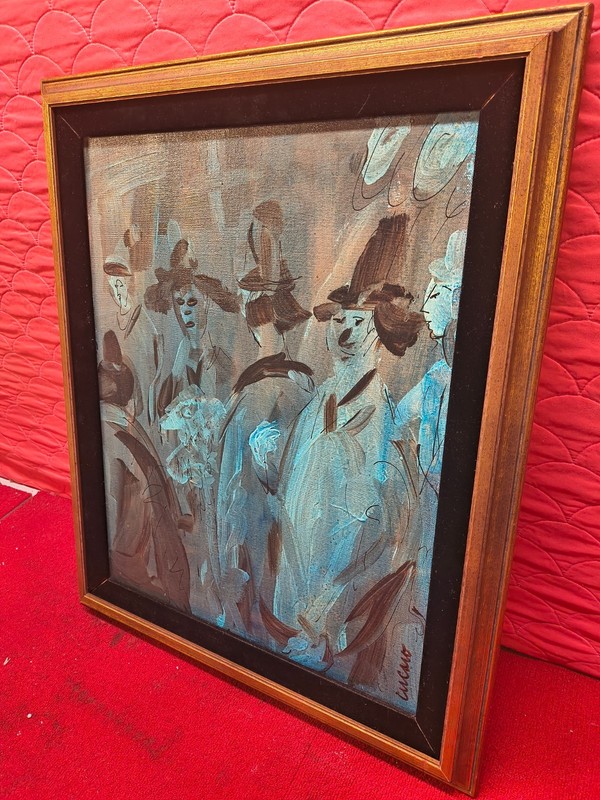 Used Pascal Curaro Oil Painting From The Cory Gallery Good Condition gallery