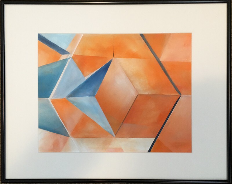 Perceptual Study 31124 (Oil Painting on Canvas Board by Amy Ione)