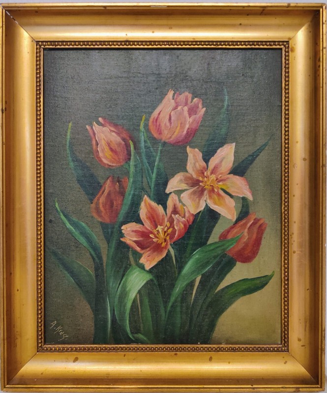 A. Krag, PINK TULIPS