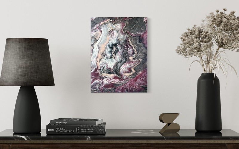 Paint Pouring on Stretched Canvas gallery
