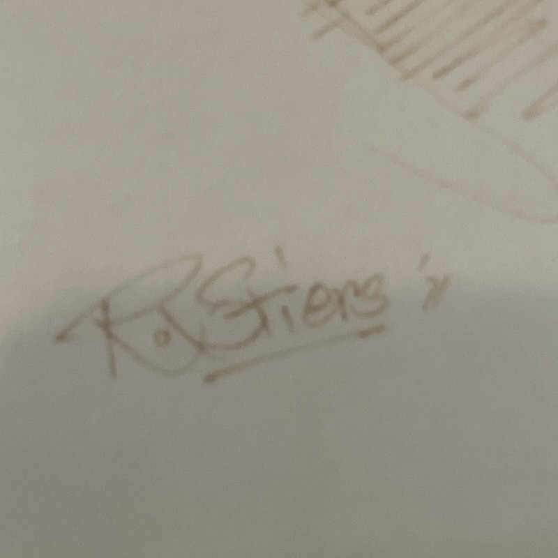 R Stiers Sketch Man With Hat Sketch gallery