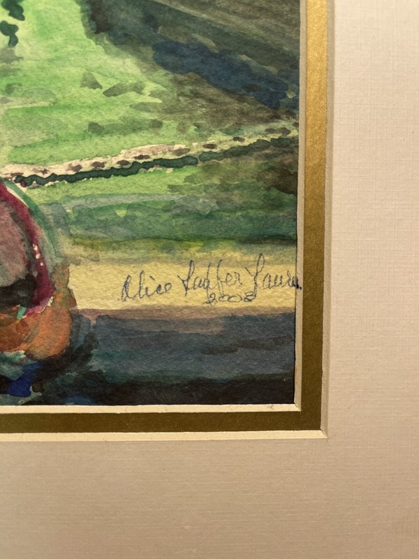 Alice Lauffer Lawrence | Harbor Town Light, 2003 | watercolor | 16 x 12 in gallery