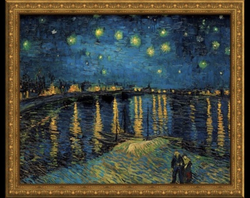 Starry Night Over The Rhône, 1888 – Reproduction