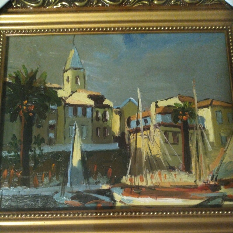 Framed Hand Painted Oil Painting,, 8x10 gallery