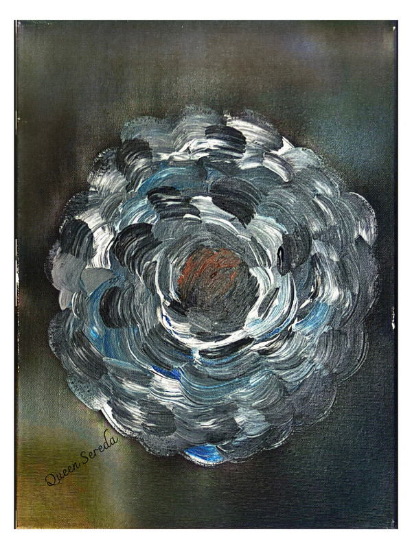 QUEEN SEREDA ABSTRACT 11X14 Light Portal Fine Art Home Interior Decoration