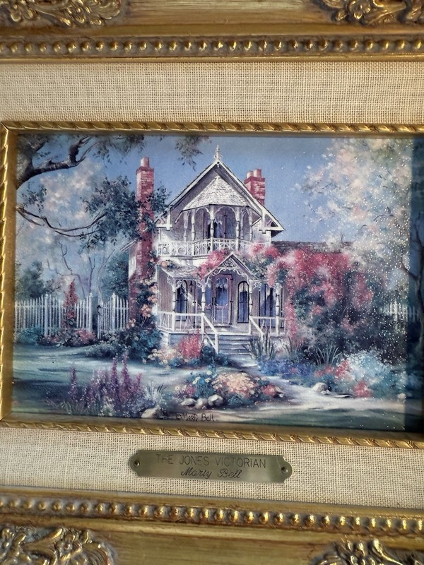 Marty Bell "The Jones Victorian’ Limited Edition Canvas Transfer Framed gallery