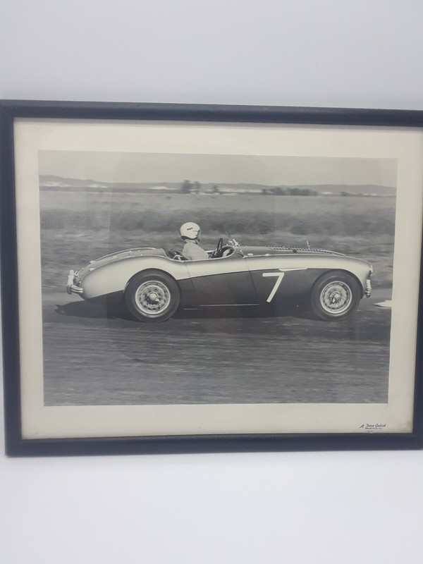 Original Fred Stout 1960's Sportscar Racing Painting Series Extremely Rare gallery