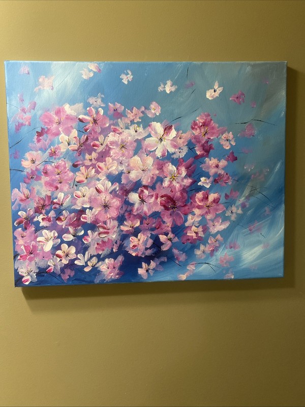 Blossom Tree Cherry Flowers Branch Spring Landscape 16/20 gallery