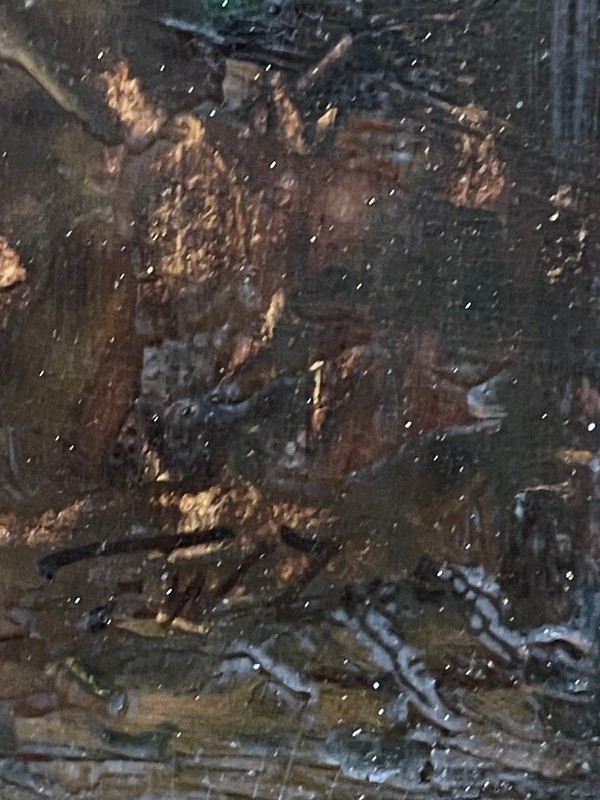 Unidentified Artist / Illegibly Signed (XIX Century) "Rustic Genre Scene" gallery