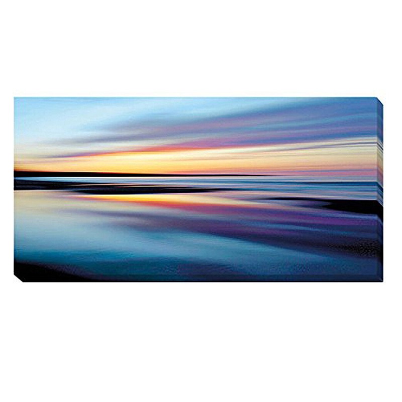 Northern Light by Holland Gallery-Wrapped Canvas Giclee Art (8 in x 16 in)