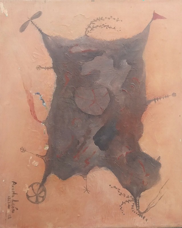 Painting of Ángel Acosta León