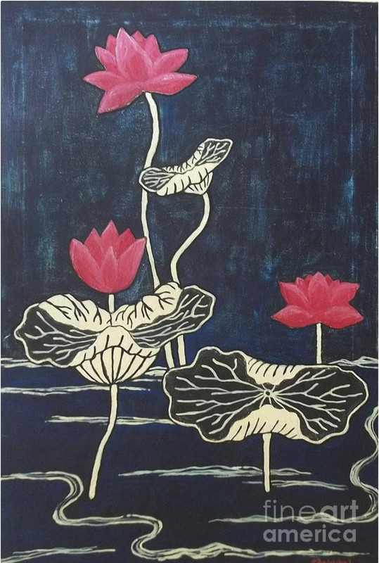 Original Acrylic on Canvas Signed Painting