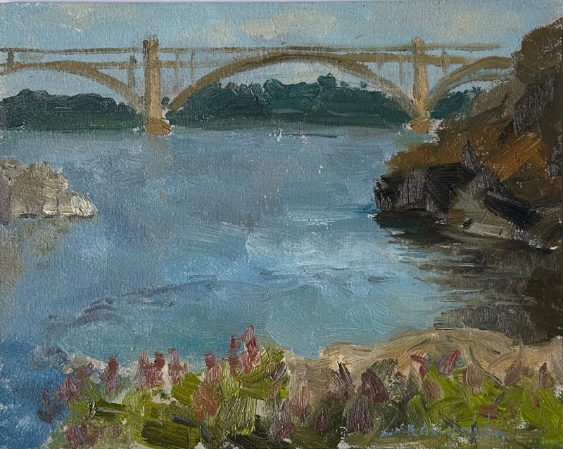 OIL PAINTING | Original art | Landscape painting | Impressionism | Rocks
