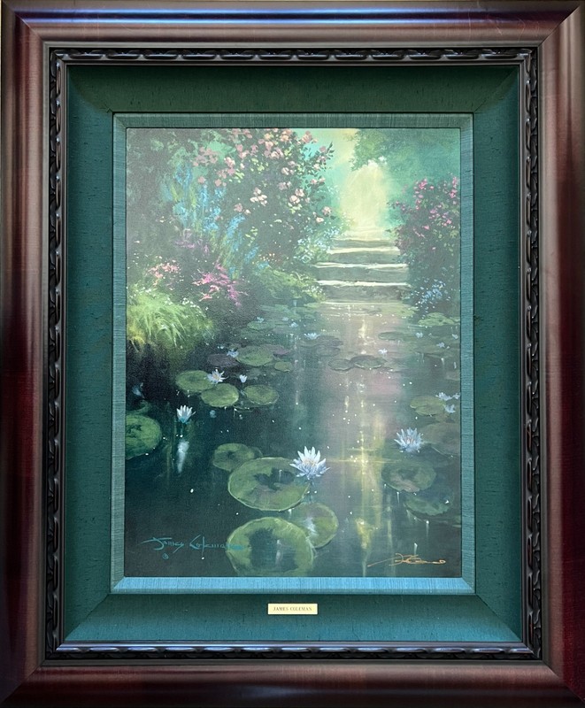 JAMES COLEMAN – MISTY SILENCE 36″ x 24″ CANVAS