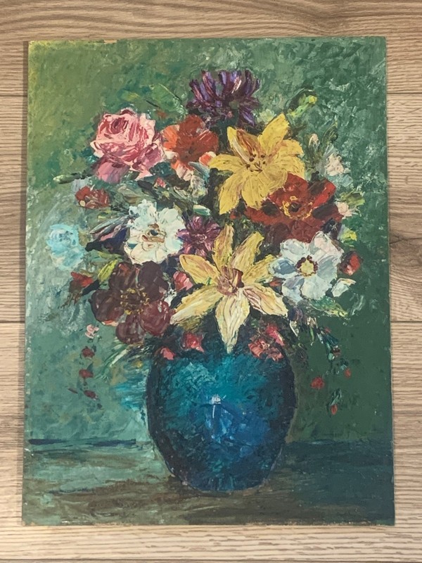 Signed Laura Dory Summer’s Best 1972 Original Oil Painting