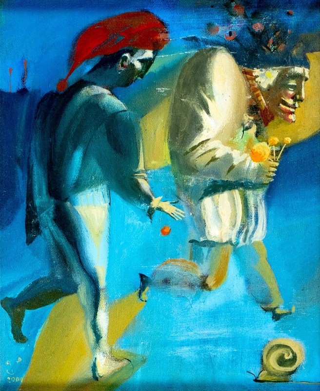 Vasily Tyutyunnik (Russian,Czech,b 1957) oil painting 153445