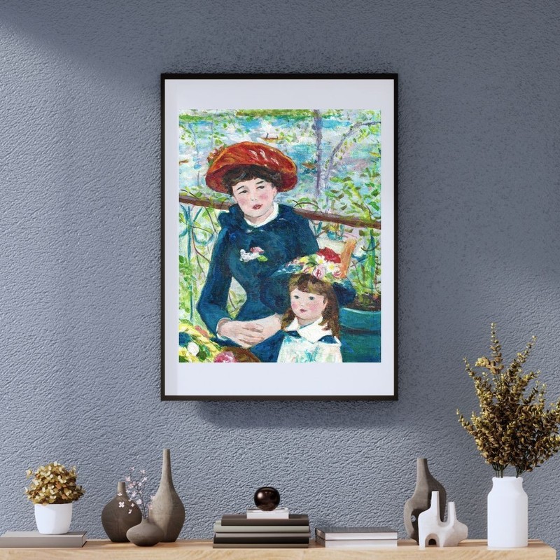 Original Acrylic Painting on 8x10 inch Canvas Panel, OOAK Renoir Master Study gallery