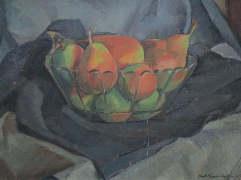 KURT HAASE JASTROW OIL PAINTING GERMAN EXPRESSIONIST IMPRESSIONISM STILL LIFE gallery