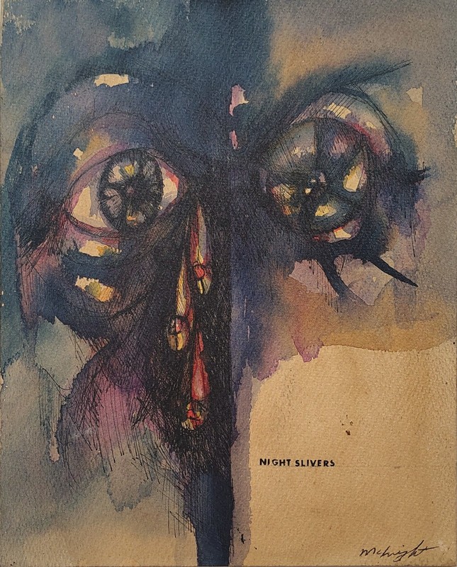 Robert McKnight Important African American Artist Martin Luther King Painting