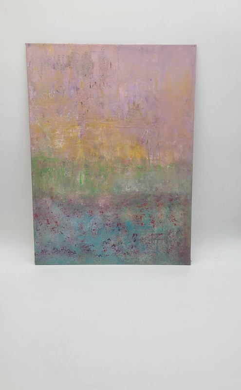 Abstract Landscape Acryli On Board
