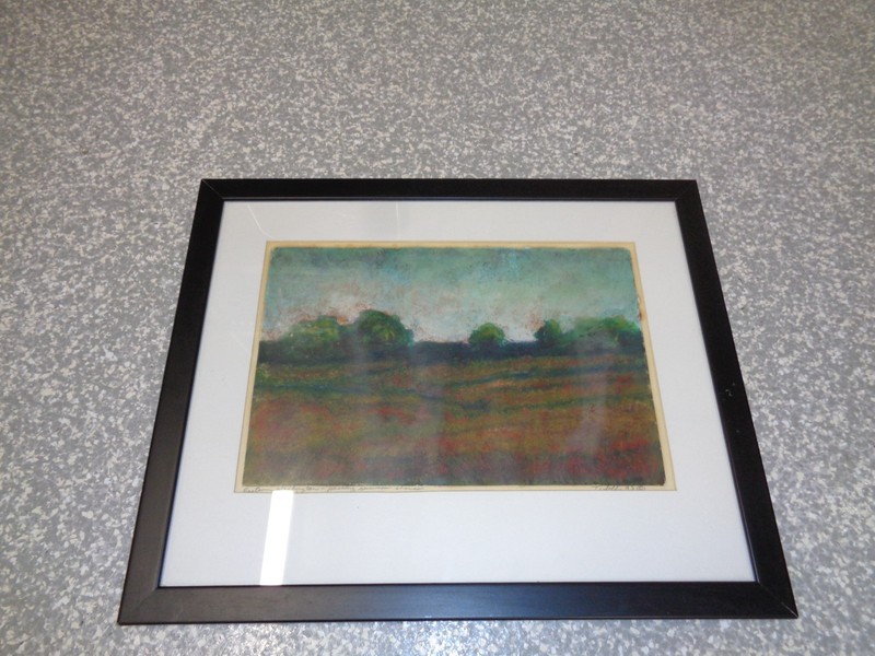 Eastern Washington Passing Summer Showers ’93 Painting T Goff ?