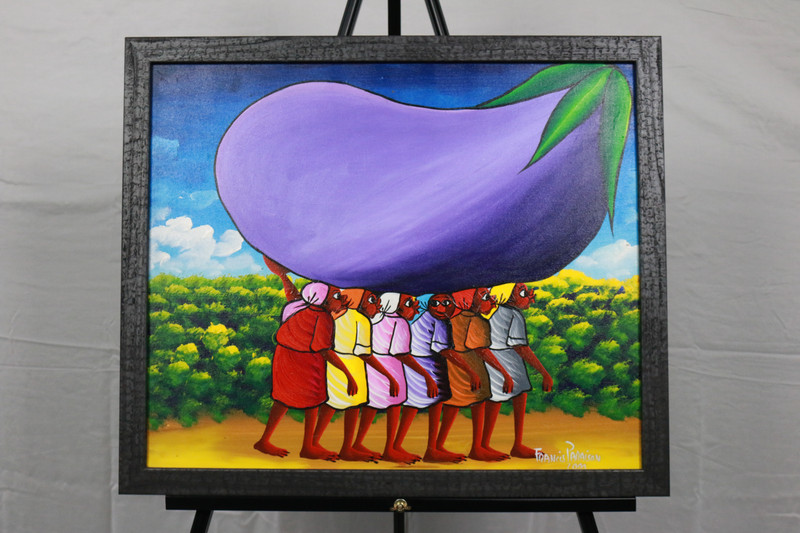 Original painting on canvas – Francis Paraison – Haitian Art