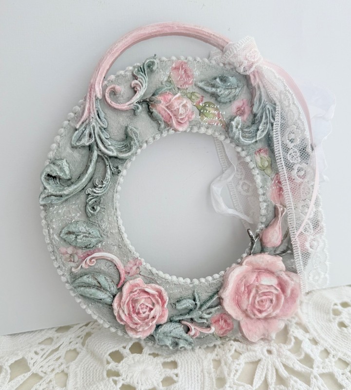 Hand Painted /Wall Decor/Shabby Chic Style/ Roses gallery