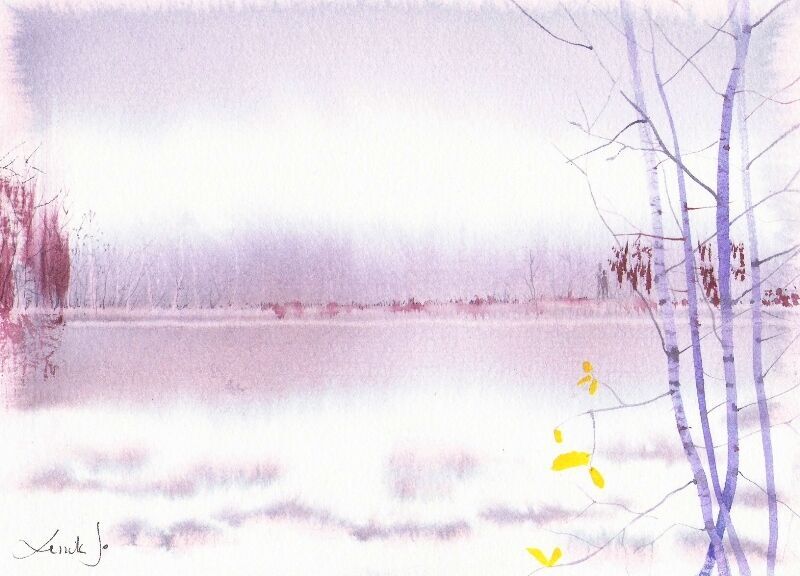 watercolor Picture241(21x15)cm PL