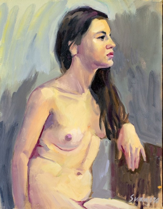 Summers (US,20C) oil painting 134300