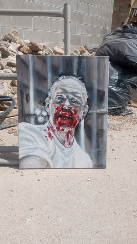 Hannibal Lecter Portrait by Brandy Devoid gallery