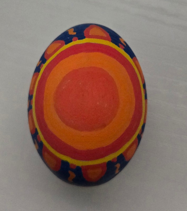 «Celestial Egg», Hand-painted and signed by artist