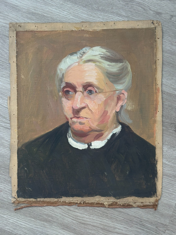 Edith Mann c.1910 American Impressionist oil painting New Hope PA woman artist