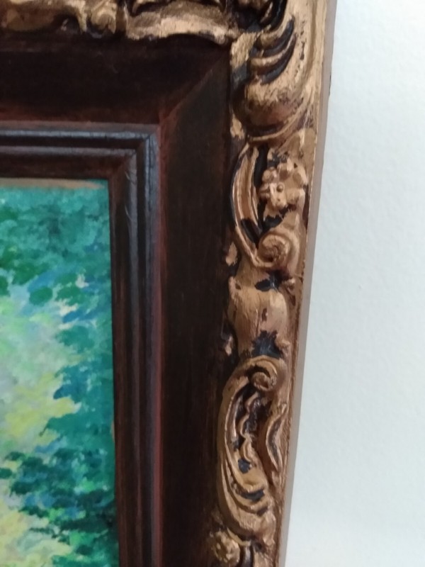 1973 Artist Signed Oil Painting Artwork Art Framed Ballerina Ballet Dancer Dance gallery