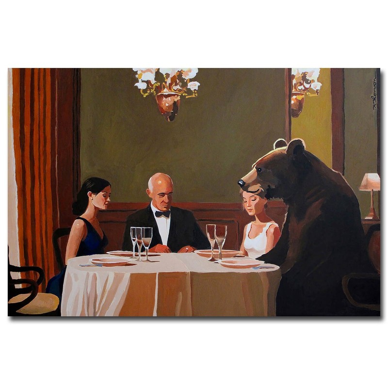 Steve by Keith Thomson Gallery-Wrapped Canvas Giclee Art (12 in x 18 in)