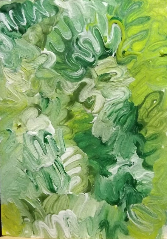 ACEO – Abstract Painting # 23 – ATC
