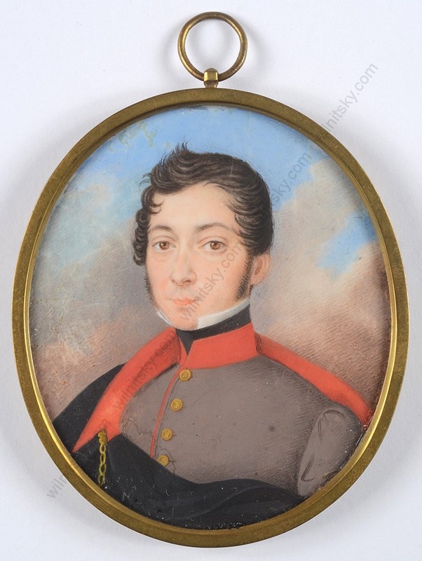 Adalbert Suchy «Officer of the Austrian ‘Bombardier Corps’ (artillery)», 1836/49