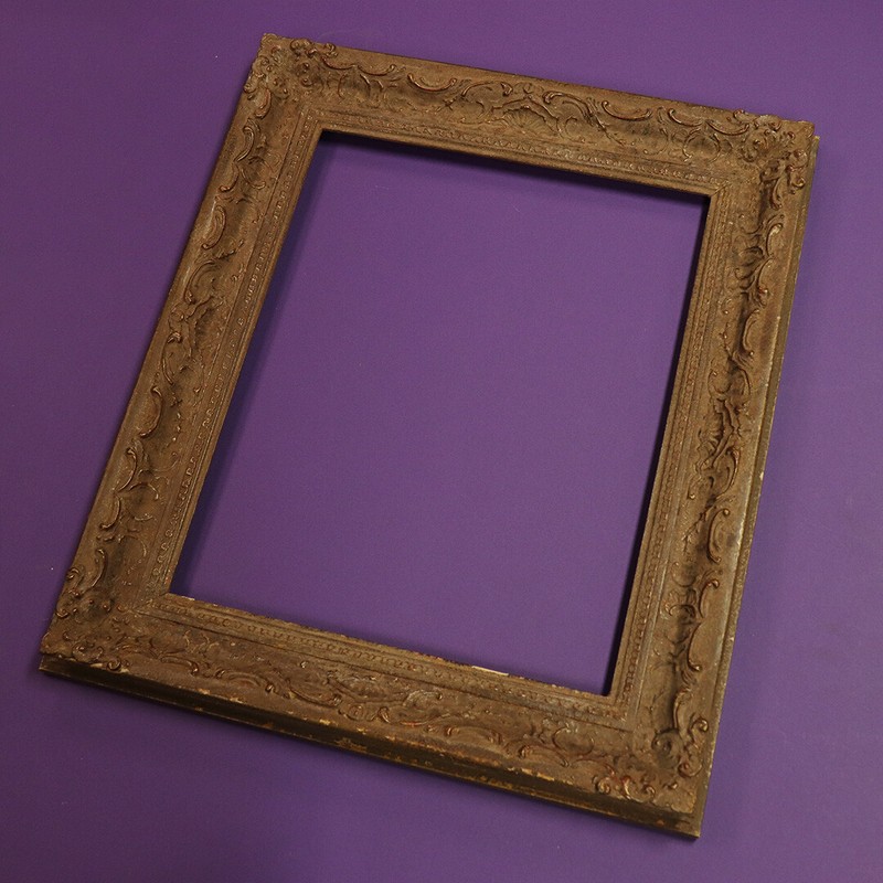 16" x 20" Custom Ornamental Hand-Made Picture Frame - Made By Frame Masters USA gallery