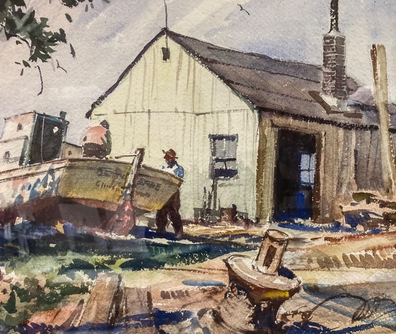 Gordon Grant (1875-1962)Watercolor Painting gallery