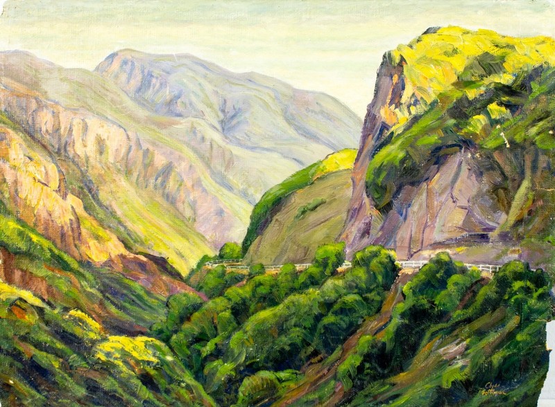 Clyde E Prettyman (OH,AZ,CA,1886-?) oil painting 153815