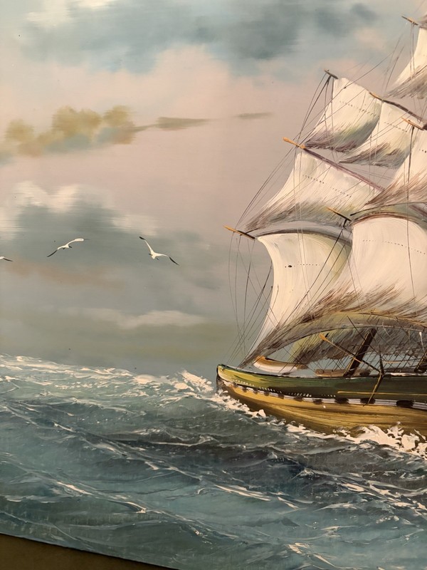 sailing ship oil painting gallery