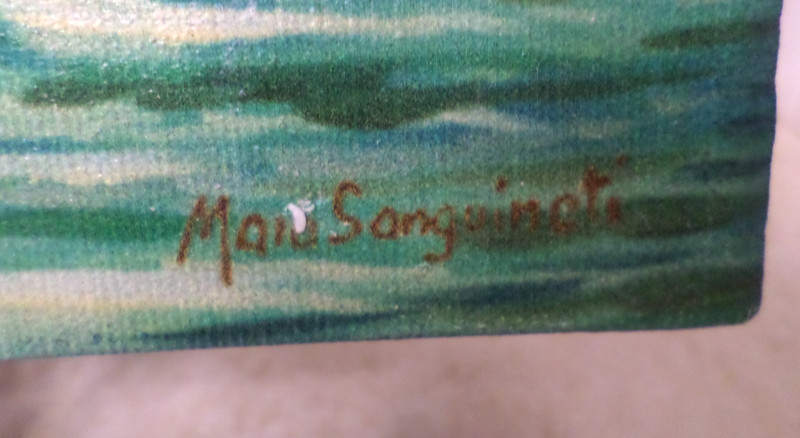 Original Oil Painting By Mara Sanguineti/Italian Riviera gallery